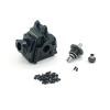 Full Metal Differential & Gear Box Wave Box for Wltoys 144001 144002 124017 124016 124018 124019 RC Car Spare Parts Accessories ( Color : Gray ) view 4