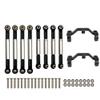 WPL B1 B-1 B14 B-14 B24 B-24 C14 C24 1/16 RC Car Spare Parts Upgrade Metal Pull Rod Steering Pull Rod Servo Rod Pull Rod Base ( Color : Golden ) view 4