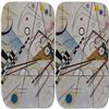 Kandinsky Composition 8 Burp Cloths - Fleece - Set of 2 view 3