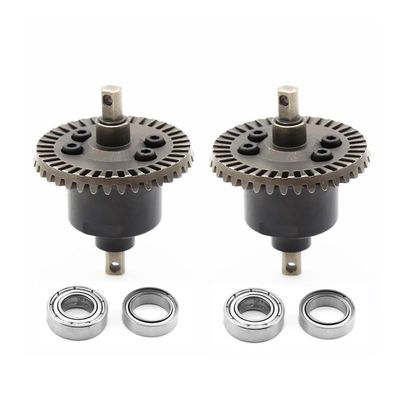 Greendhat Front Rear Differential with Bearing for Traxxas Slash 4X4 VXL Stampede Rustler 1/10 RC Car Upgrade Parts ( Color : with 4 x Bearing )
