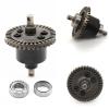 Greendhat Front Rear Differential with Bearing for Traxxas Slash 4X4 VXL Stampede Rustler 1/10 RC Car Upgrade Parts ( Color : with 4 x Bearing ) view 2
