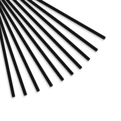 FAKILO Carbon Fiber Rod 3 X 420 MM - 100% Matte Carbon Fiber Rods 10 Pack for RC Airplane, Kite Skeleton Handmade, Fishing Rod Repair, Tent Stand
