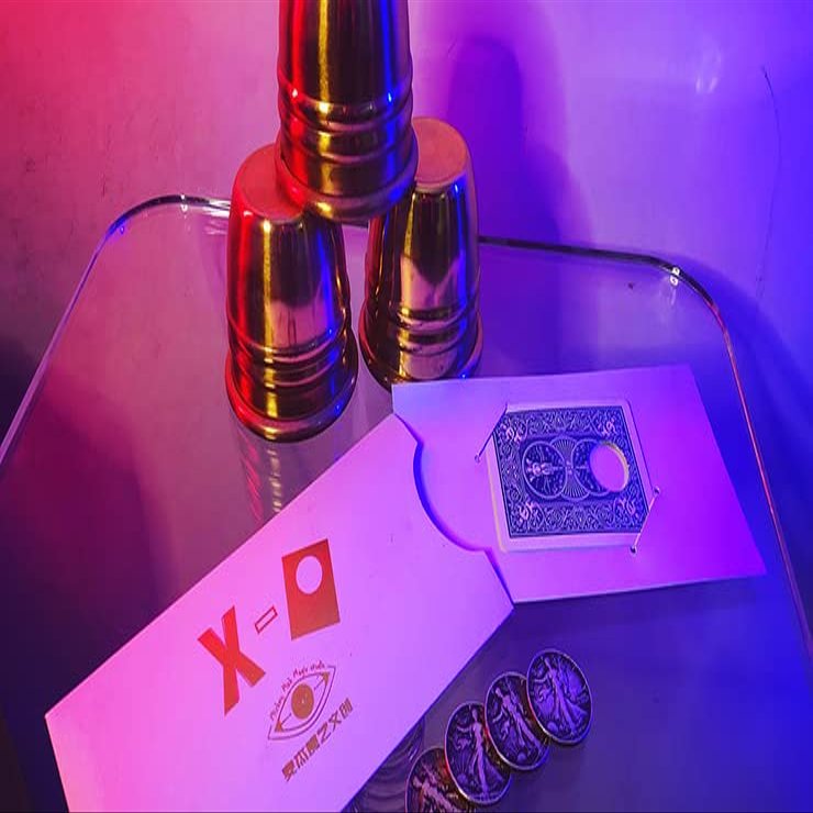 X Black Hole FACE (Gimmicks and Online Instructions) by Kingsley Xu - Trick