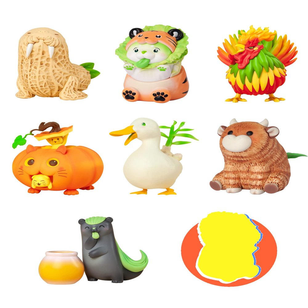 DODOWO Goody Fairy Series 2 PVC & ABS Trading Figures Box of 6