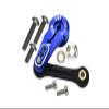 GPM Aluminum 7075-T6 Tie Rod+25T Servo Horn (Silver Inlay Version) for TRAXXAS 1/8 4Wd Sledge Monster Truck-95076-4 (Blue) view 1