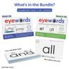 Multisensory Sight Word Cards Bundle, Sets #1 and #2, Words 1-100 view 2