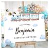 Personalized Train Themed Birthday Party Welcome Sign - Customized Railroad Party Signs - Express Train Birthday Party Welcome Board - Train Adventure Party Props (Acrylic) view 1