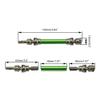 Greendhat 2pcs/Set Slider Front/Rear Drive Shaft Set for 1/10 ARRMA 3s BLX&MEGA Typhon Buggy Off-Road Cars Upgrade Parts ( Color : Blue ) view 4
