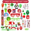200Pcs Christmas Party Favors Assortment Toys for Kids Stocking Stuffers Birthday Party Gifts Carnival Prizes Goodie Bag Pinata Fillers Treasure Box School Classroom Rewards Christmas Theme Toys Bulk view 4