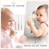 Baby Rattle Crochet White Bunny Doll Baby Toys Handmade Newborn Toy Early Development Grips Stuffed Animal Organic Rattle (Bunny Doll) view 4