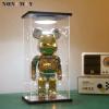 NONEMEY Clear Acrylic Display Case with Remote Control Light for 400% Bearbrick, Dustproof Model Showcase Organizer Box, Display Case for Collectibles Bearbrick (64.712.6inch,151232cm) view 2