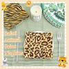 100 Pieces Jungle Safari Animal Print Party Disposable Animal Napkins Safari Napkins for Baby Shower Birthday Party, 5 Styles view 4