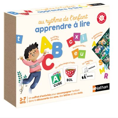 Nathan - At the rhythm of the child - Learning to read - Positive education - Discovery and learning to read box - From 3 years old