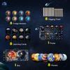 EDUMAN Gemstone Dig Kit - Dig It Up 40 Real Gems & Crystals with Mining Kit Tools, Solar System Eight Planets Toys for Kids Age 6+, STEM Science Educational Toys, Space Toys Ideal Gift for Boys Girls view 4