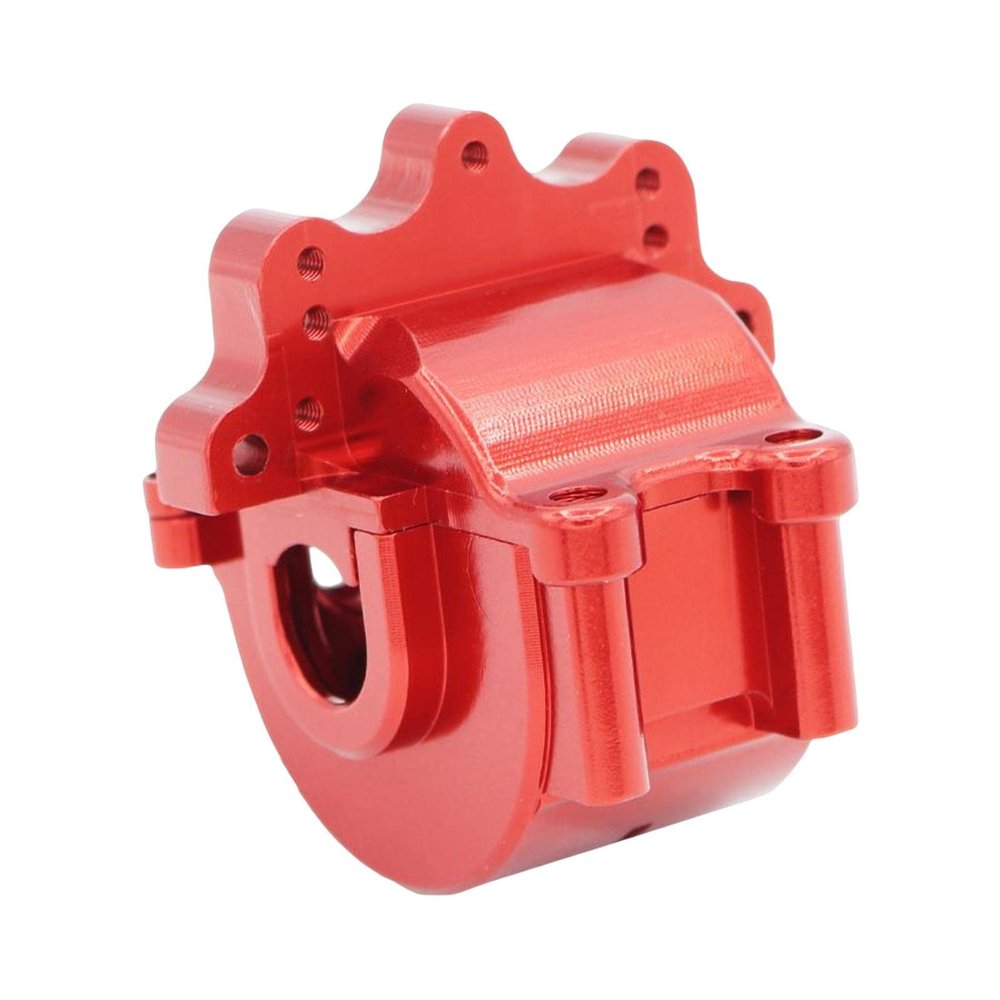 Fancyes 1:16 Scale Transmission Case DIY Replacement Accessory Upgrade Parts Shell for SG1603 UD1602 SG1604 RC Crawler Model, Red