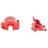 Fancyes 1:16 Scale Transmission Case DIY Replacement Accessory Upgrade Parts Shell for SG1603 UD1602 SG1604 RC Crawler Model, Red view 3