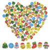 330 Pcs Mini Christmas Erasers for Kids Bulk, Cute Small Erasers for Goodie Bags Stuffers Stocking Stuffers Christmas Party Favors view 1