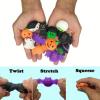 36Pcs Halloween Kawaii Squishies Treasure Box Mini Mochi Squishy Squeeze Toys Stress Reliever Anxiety Packs for Kids Halloween Party Favors (Halloween) view 2