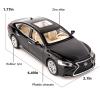 BDTCTK 1/32 Compatible for Lexus Ls500h Model Car, Zinc Alloy Pull Back Toy car with Sound and Light for Kids Boy Girl Gift(Black) view 3
