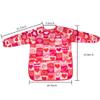 BAHABY Bundle of 6 Pack Children's Painting Smocks with Long Sleeve and 3 Pockets for Age 3-8 view 2