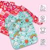 BAHABY Bundle of 6 Pack Children's Painting Smocks with Long Sleeve and 3 Pockets for Age 3-8 view 4