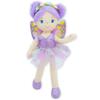 June Garden 16" Enchanted Garden Fairy Doll Yaritza - Plush Stuffed Soft Doll Girl Gift - Purple Outfit and Wings view 1