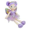 June Garden 16" Enchanted Garden Fairy Doll Yaritza - Plush Stuffed Soft Doll Girl Gift - Purple Outfit and Wings view 4