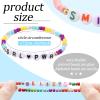 Cunno 36 Pcs Kids Friendship Bracelets for Girls Women Beads Bracelets Surfer Stretch Beaded Cute Colorful jewelry for Birthday Goodie Bag Stuffers Fillers School Gifts Party Favors(Simple Style) view 2