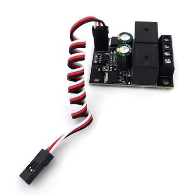 7-28V Brushed DC Motor Controller 20A 2-Ways Receiver Control Switch Relay DC Motor Forward Reverse Controller 5V/300MA UBEC for RC Model