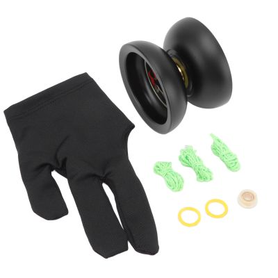 Fdit Yoyo Aluminum Metal Unresponsive Yoyos Ball, Stable Speed Long Time Alloy Yo Yo Athletic Metal Yoyo Ball M2 Yo Yo for Children Over 14 Years Old