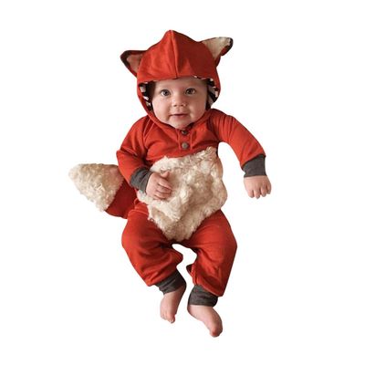 Baby Boy Girl Halloween Costumes Fox Outfits 3-6 Months