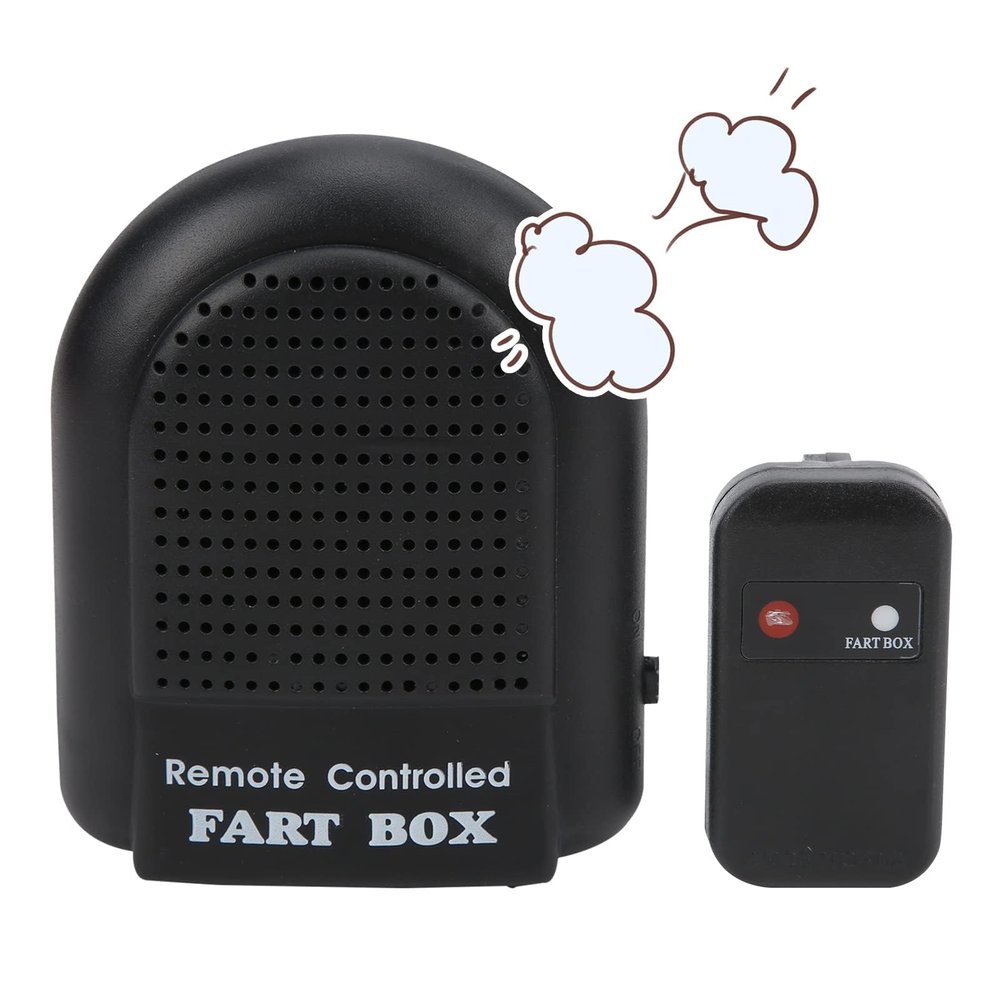 Agatige Fart Machine with Remote, Prank Noise Maker Funny Tricky Toy Gag Fart Sound Machine Gift for 9-15 Children Kids Toddler(Remote Control)