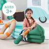 MindWare Oh So Fun Canoe Playset, Inflatable Pretend Camping Toy with Paddle, Life Preserver and Pump, Imaginative Indoor Role Play for Kids Ages 3+, Preschool Learning Toy view 2