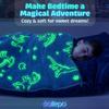 Kids Sleeping Bag for Boys, Dinosaur Sleeping Bags for Kids 2-12, Glow in The Dark, Sleeping Bag for Toddlers with Pillow Pocket, Ages 3+, Extra Soft Sleeping Bag for Kid - Kids Blanket (66'' x 33") view 2