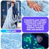 Kids Sleeping Bag for Boys, Dinosaur Sleeping Bags for Kids 2-12, Glow in The Dark, Sleeping Bag for Toddlers with Pillow Pocket, Ages 3+, Extra Soft Sleeping Bag for Kid - Kids Blanket (66'' x 33") view 3