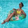 Bestway H2OGO! Floral Fantasy Swim Ring Pool Float 45' view 2