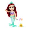 Disney Princess Ariel & Flounder - Singing Doll Ariel Sings Part of Your World - Tail Lights Up in & Out of Water view 1
