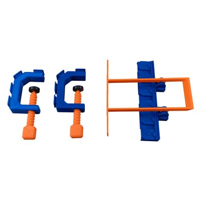 6 Lane Start Gate Compatible with Hot Wheels Track | Includes Track Clamp
