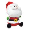 Cuddle Barn Caroling Cuties Animated Singing Holiday Christmas Santa Claus Stuffed Animal Plush Toy Sings Here Comes Santa Claus, 10 inches view 2