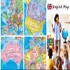 Exerz 8" World Globe - Political Map Educational- Self Assembled School Globe view 4