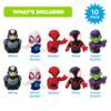 Spidey & His Amazing Friends 10 Piece Finger Puppet Set - Party Favors, Educational, Bath, Floating Pool, Beach Toys, Playtime view 2