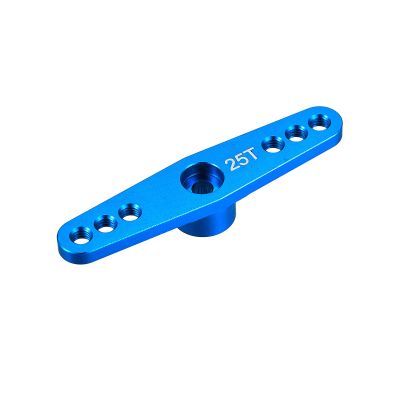 MECCANIXITY 25T Servo Arm Horn Double Offset M3 Sky Blue for Servo Repair Parts Accessories(3.1mm)