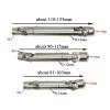 1PC High Hardness Telescopic Universal Transmission Shaft Cardan Shaft Iron Driving Shaft for RC 1/10 Models SCX10 AXIAL Crawler ( Color : 40-55mm 3-4 ) view 2