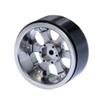 1/4Pcs 1.9 inch Aluminum Beadlock Wheel Rims Hubs for Axial SCX10 D90 1/10 RC Crawler Car Upgrade Parts Accessories ( Color : Green 1pcs ) view 3