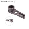 MECCANIXITY Aluminum Alloy 25T Steering Servo Arm Horn Titanium Color for RC Boat Repair Parts Accessories(3mm) view 4