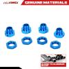 RCAWD 17mm Wheel Hex & Wheel Nut for 1/7 ARRMA Infraction Mojave Limitless 6S & 1/8 Typhon 6S Upgrades, Hex Wheels Hubs Adapter Parts for #AR310447#ARAC9413, #AR310449#ARAC9763 Blue view 4