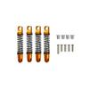 Greendhat 1/16 RC Car Parts Metal Steering Cup Shock Absorber Brass Wheel Hub Combiner CVD Front Rear Drive Shaft for XIAOMI Suzuki Jimny ( Color : Yellow ) view 1