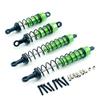 4PCS Aluminum Front & Rear Shock Absorber 0016 0017 Upgrade Parts for WLtoys 12428 12423 1/12 RC Car Crawler Short Course Truck ( Color : Green ) view 1