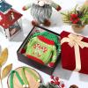 12 Pcs Christmas Doll Clothes Accessories Set, Sweater Christmas Doll Scarf Elk Snowflake Xmas Tree Print Small Sweater Knitted Clothing Outfit(Santa) view 4