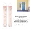 2Pcs Happy Birthday Porch Sign Theme Happy Birthday Decorations Door Yard Sign for Party Decorations view 3